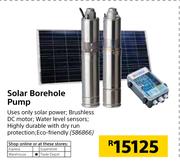 Solar Barehole Pump