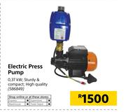 0.37kW Electric Press Pump