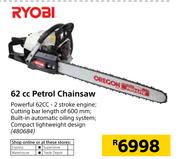 Ryobi 62cc Petrol Chainsaw