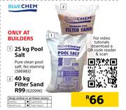 Blue Chem 40kg Filter Sand