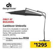  Design House Cantilever Umbrella