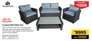 Design House 4 Piece Bali Patio Set