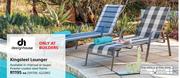  Design House Kingsteel Lounger-Each