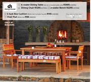 Design House 6 Seater Dining Table