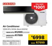 Goldair Air Conditioner 24000 BTU