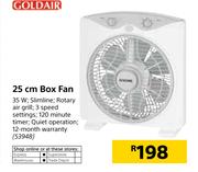 Goldair 25cm Box Fan