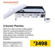 Megamaster 3-Burner Plancha