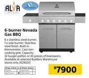 Alva 6-Burner Nevada Gas BBQ