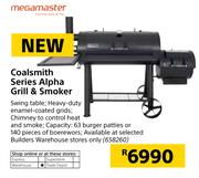 Megamaster Coalsmith Series Alpha Grill & Smoker