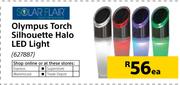 Solar Flair Olympus Torch Silhouette Halo LED Light-Each