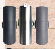 Design House Single Intergrated LED Outdoor Light In Grey, Black Or Chrome