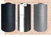 Design House Double Intergrated LED Outdoor Light In Grey, Black Or Chrome