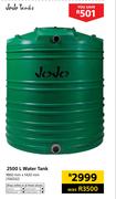 Jojo Water Tank-2500 Ltr