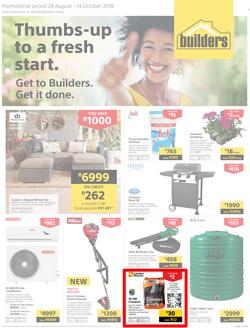 Builders : Thumbs-Up To A Fresh Start (28 Aug - 14 Oct 2018), page 34