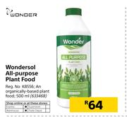 Wondersol All Purpose Plant Food-500ml