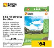 Garden Master 10Kg All Purpose Fertiliser