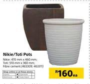 Nikie/ Toti Pots-Each