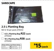 Sanscape 2.5L Planting Bag-Per Pack