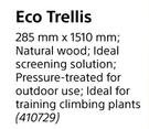 Eco Trellis-285mm x 1510mm Each