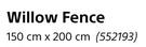Willow Fence-150cm x 200cm