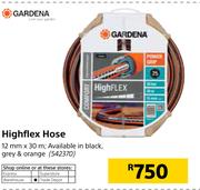 Gardena Highflex Hose-12mm x 30m