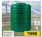 Jojo Tanks 1300mm x 1100mm 1000Ltr Water Tank