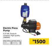 0.37kW Electric Press Pump