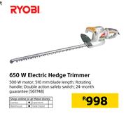 Ryobi 650W Electric Hedge Trimmer