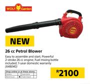 Wolf Garden 26cc Petrol Blower