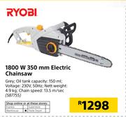 Ryobi 1800W 350mm Electric Chainsaw