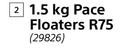 HTH 1.5Kg Pace Floaters-Each