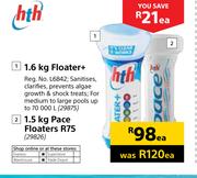 HTH 1.5Kg Pace Floaters-Each