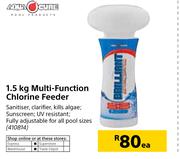 Aqua Cure 1.5Kg Multi Function Chlorine Feeder-Each