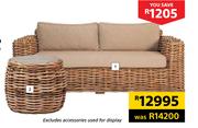 Design House Jungle Weave And Table-60cm x 60cm x 50cm