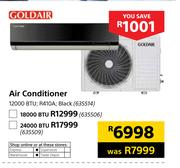 Goldair Air Conditioner 24000 BTU