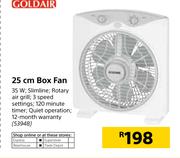 Goldair 25cm Box Fan
