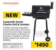 Megamaster Coalsmith Series Charlie Grill & Smoker