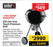 Weber 570mm One Touch Premium Grill