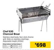Chef 630 Charcoal Braai