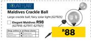 Solar Flair Maldives Crackle Ball