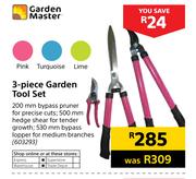 Garden Master 3 Piece Garden Tool Set