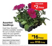 Assorted Seedlings-Per Tray