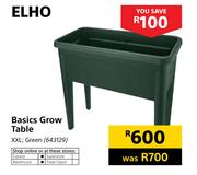 Elho Basics Grow Table XXL, Green