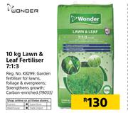 Wonder Lawn & Leaf Fertiliser 7:1:3-10Kg