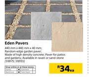 Eden Pavers-440mm x 440mm x 40mm Each
