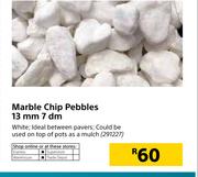 Marble Chip Pebbles 13mm 7 dm