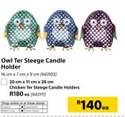 Chicken Ter Steege Candle Holder-20cm x 11cm x 28cm Each