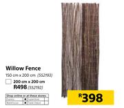 Willow Fence-150cm x 200cm
