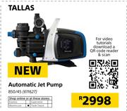 Tallas Automatic Jet Pump 840/45