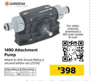 Gardena 1490 Attachment Pump